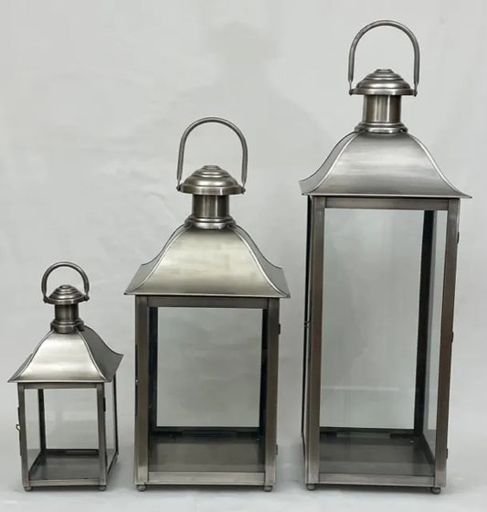 LANTERN CLASSIC ANTIQUE SILVER