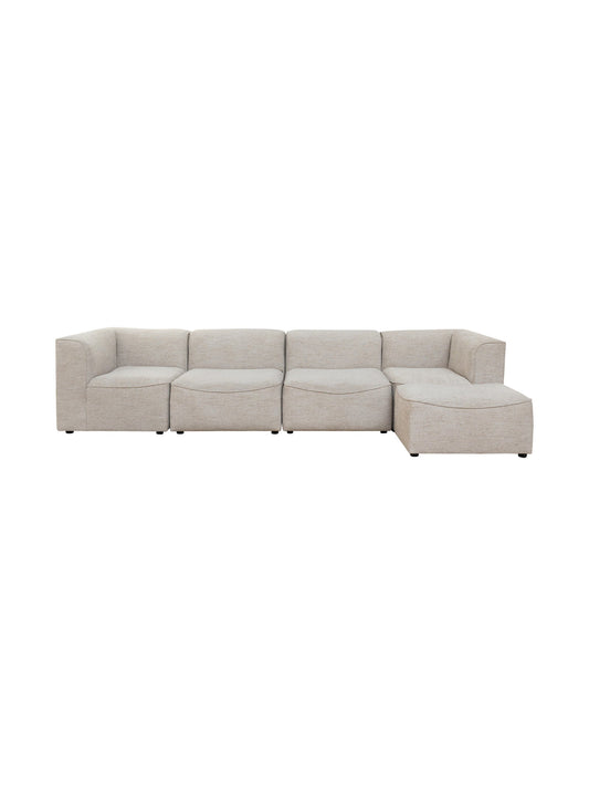 Beige sectional sofa 