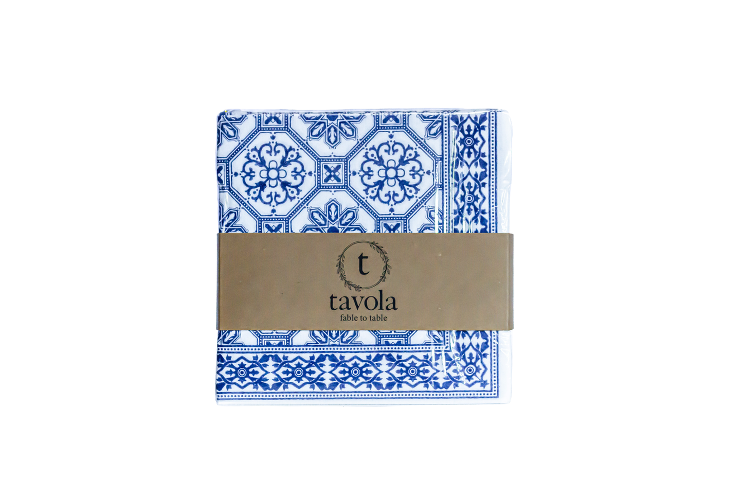 Tavola Tile Blue Napkins