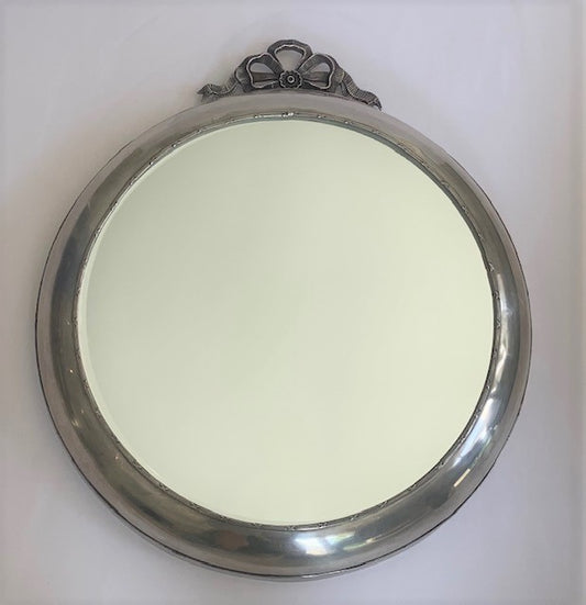 MIRROR VINTAGE PEWTER (ST-66)