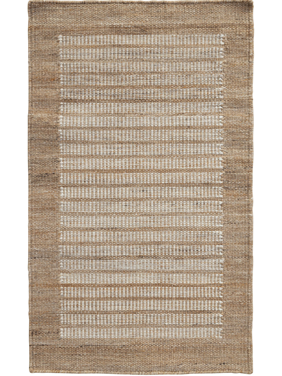 Textured bathmat with striped pattern 