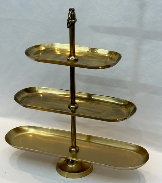 PATISSERIE 3 TIER RITZ ANTIQUE BRASS (AB7726M)