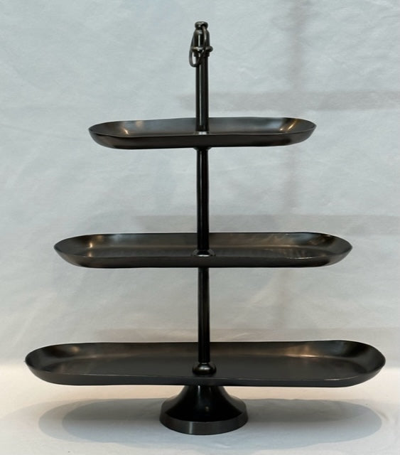 PATISSERIE 3 TIER RITZ MATT BLACK (MB7726M)