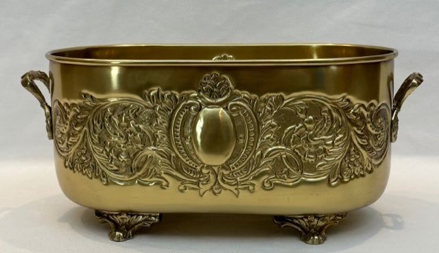 PLANTER VICTORIAN ANTIQUE BRASS (AB7579D)