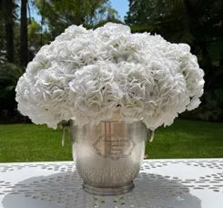 REAL TOUCH HYDRANGEA WHITE