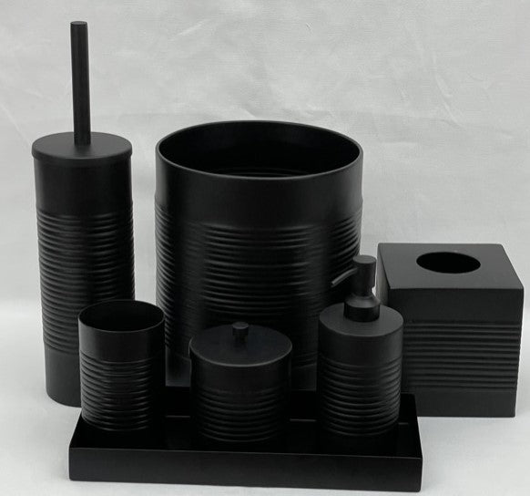 TUMBLER RIDGES MATT BLACK (8353/SS/BK)