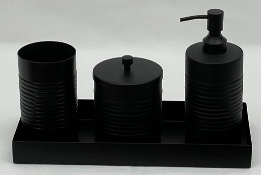 COTTON BOX RIDGES MATT BLACK (8354/SS/BK)