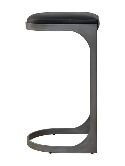 Ranger Leather Bar Chair - view 9