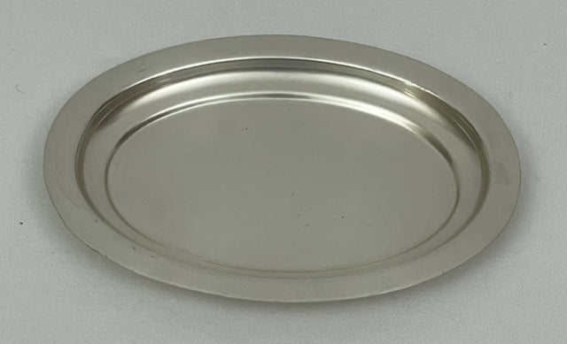 SNACK PLATE OVAL PLAIN (7167P)