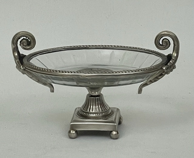 SOAP DISH CRYSTAL FRENCH (ST-99)