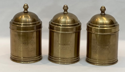 TEA BOX SET CLASSIC ANTIQUE BRASS (5759203)