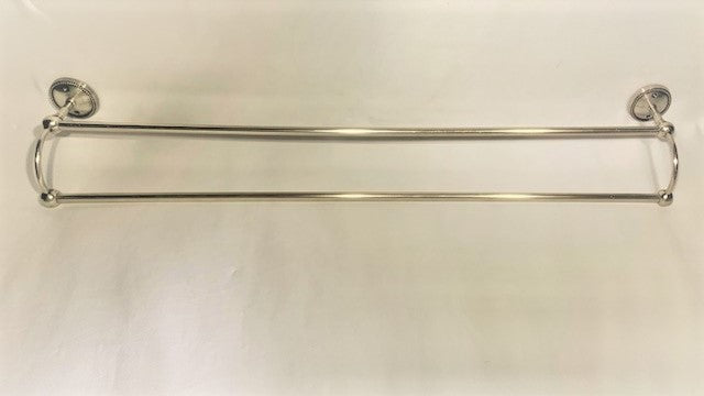 TOWEL RAIL BEADED DOUBLE (5749)