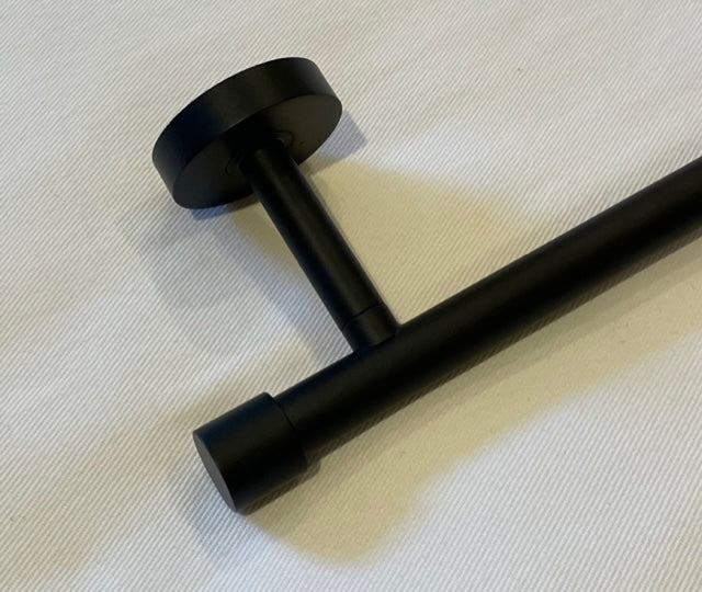 TOWEL RAIL MATT BLACK  (3278)