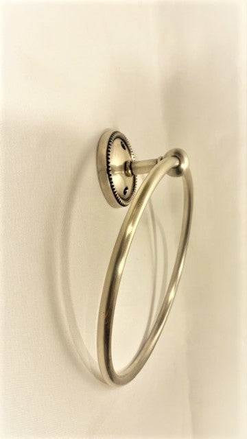 TOWEL RING BEADED (5704)