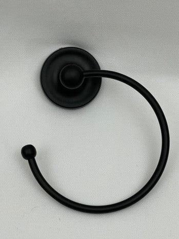 TOWEL RING CLASSIC MATT BLACK (3037/BK)