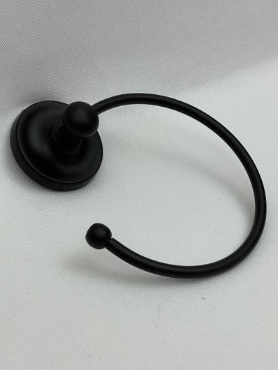 TOWEL RING CLASSIC MATT BLACK (3037/BK)
