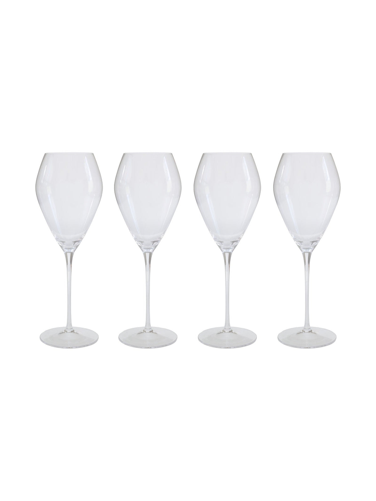 Tulip Champagne Glass Set of 4 in Crystal - view 2