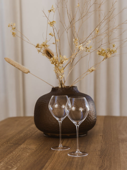 Tulip Red Wine Glass Set of 4 in Crystal - view 2