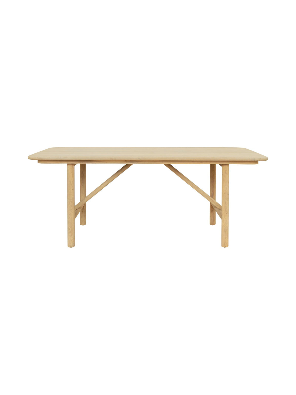 Tulum Teak Dining Table in Natura - view 7