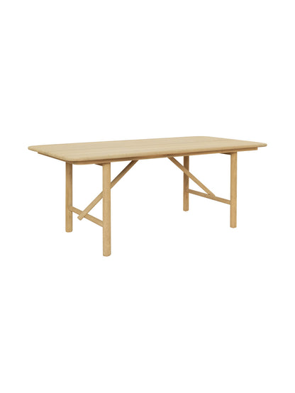 Wooden teak dining table