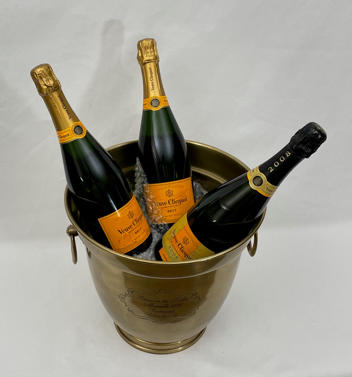 WINE COOLER LARGE NEW ANTIQUE BRASS (539648/AB)