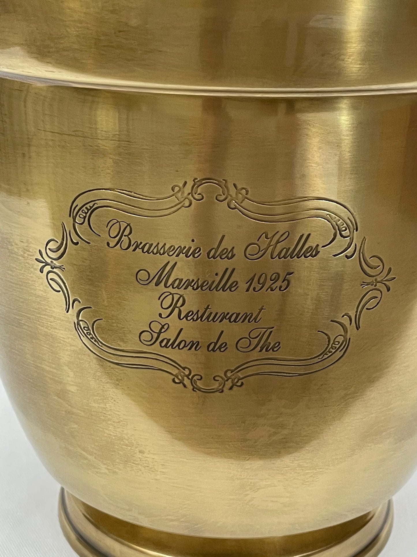 WINE COOLER LARGE NEW ANTIQUE BRASS (539648/AB)