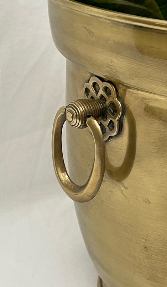 WINE COOLER LARGE NEW ANTIQUE BRASS (539648/AB)