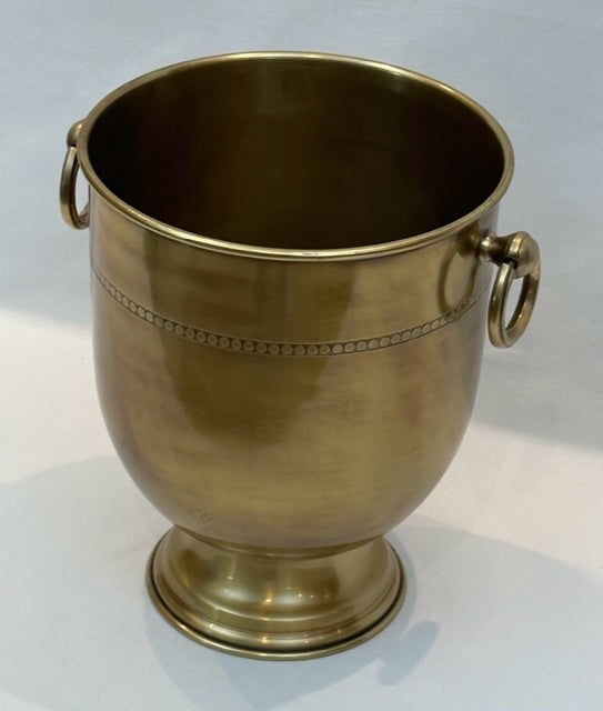 WINE COOLER VIKINGS ANTIQUE BRASS (959176)
