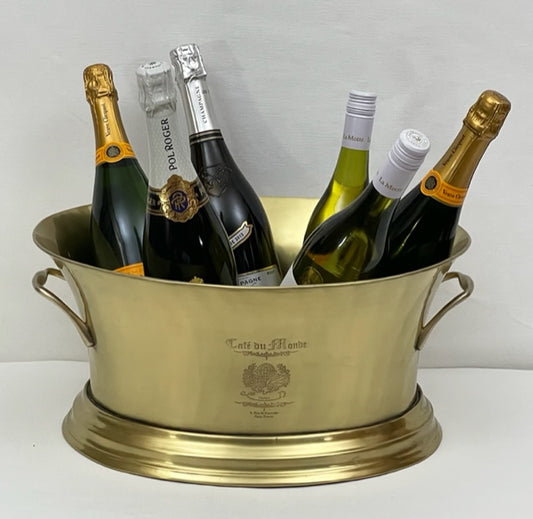 WINE COOLER CAFE XL ANTIQUE BRASS (7523AB)