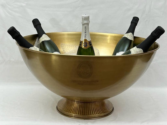 BOWL CHAMPAGNE LOUIS XXL ANTIQUE BRASS (18890/AB)