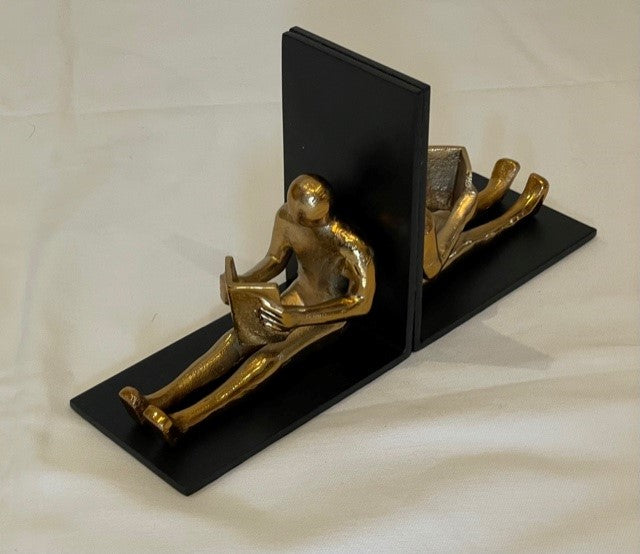 BOOK ENDS ITALIAN GENTLEMAN (60-945-34)