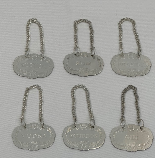 BOTTLE CHARMS SET OF 6 (7526)