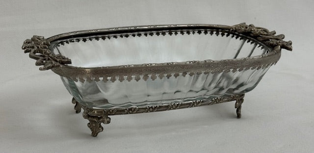 BOWL ROSE CRYSTAL (23638)