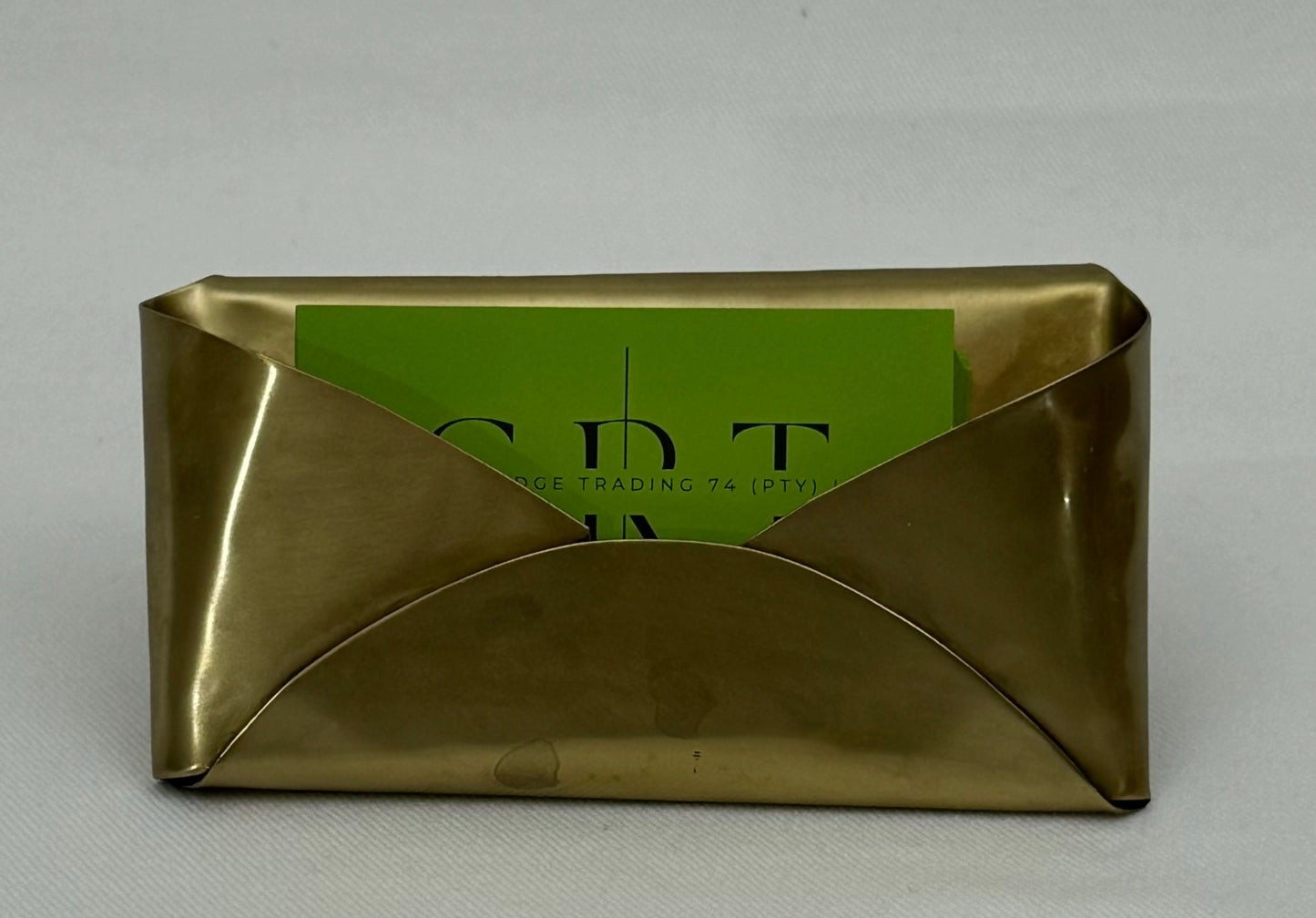 BUSINESS CARD HOLDER CLASSIC BRASS XL (HB-103AB)
