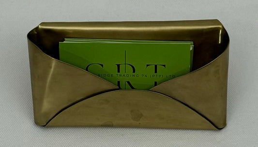 BUSINESS CARD HOLDER CLASSIC BRASS XL (HB-103AB)