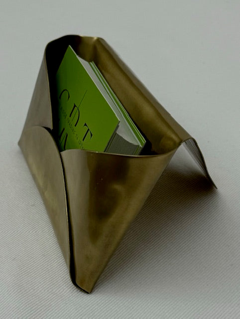BUSINESS CARD HOLDER CLASSIC BRASS XL (HB-103AB)