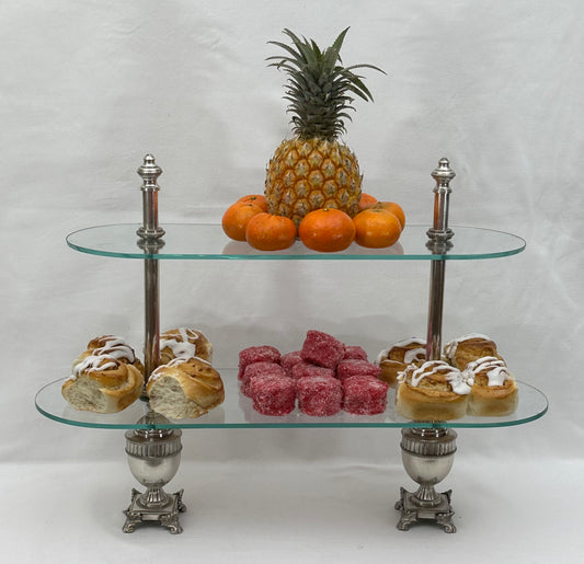 CAKE STAND 2 TIER PALACE (N173)