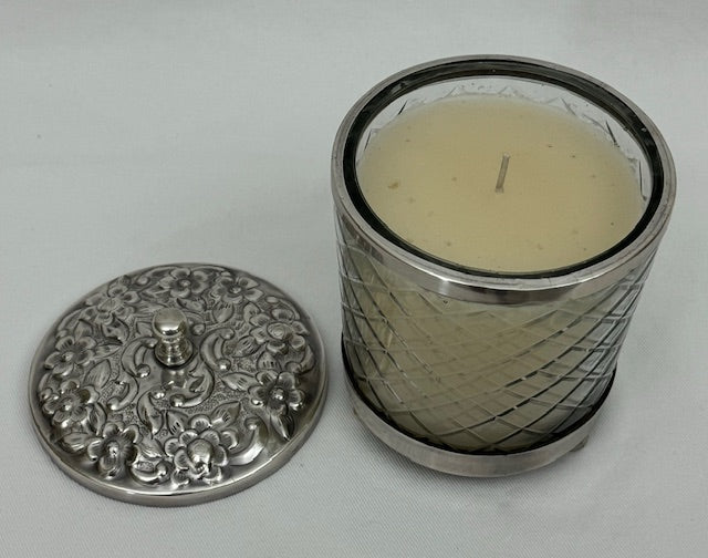CANDLE JAR MESH WITH LID (ST-07)