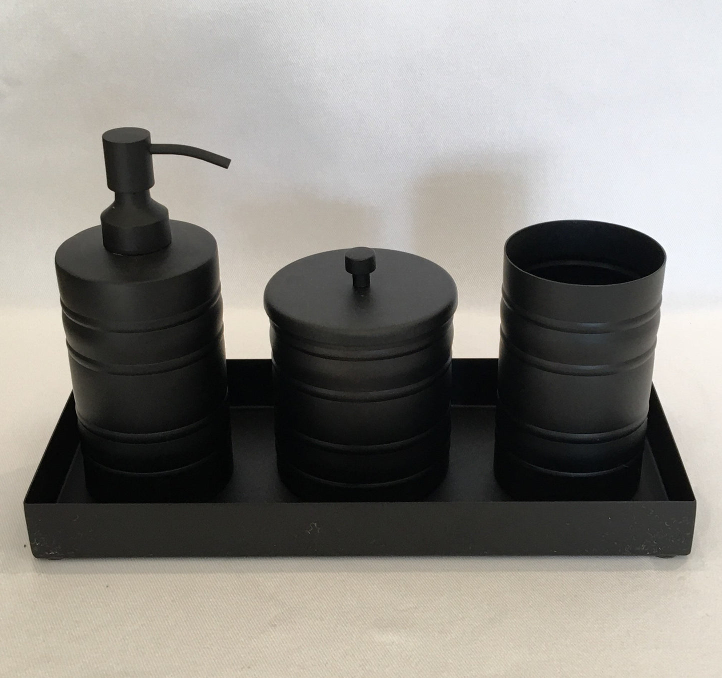 WASTE BIN CLASSIC MATT BLACK (8340/SS/BK)