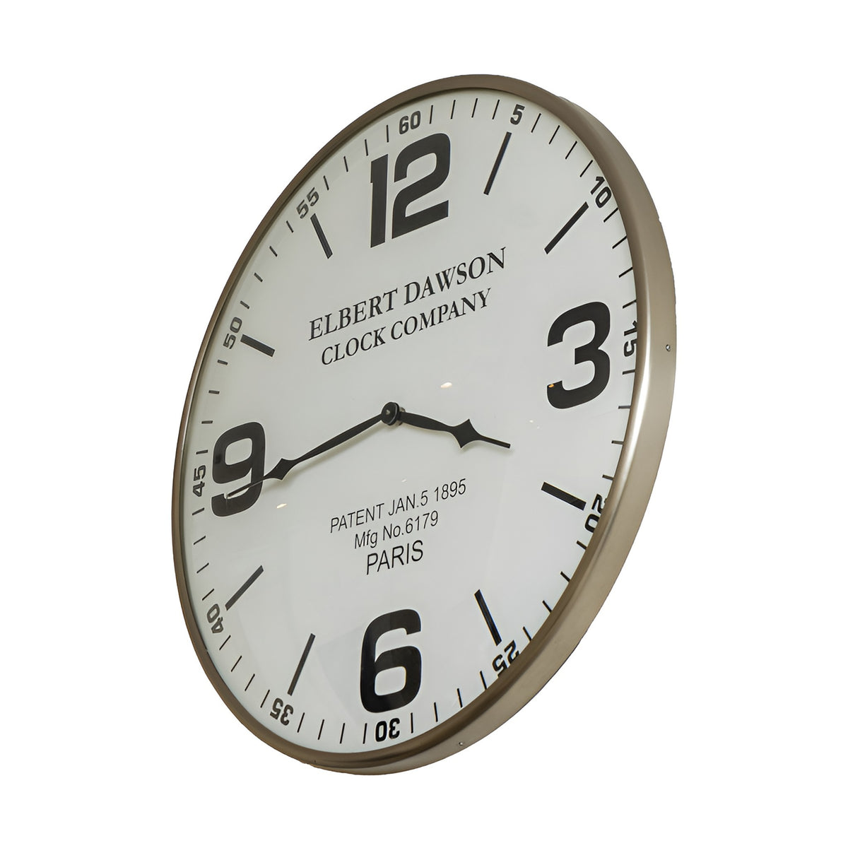 Clock Wall Bubble Glass – view 2