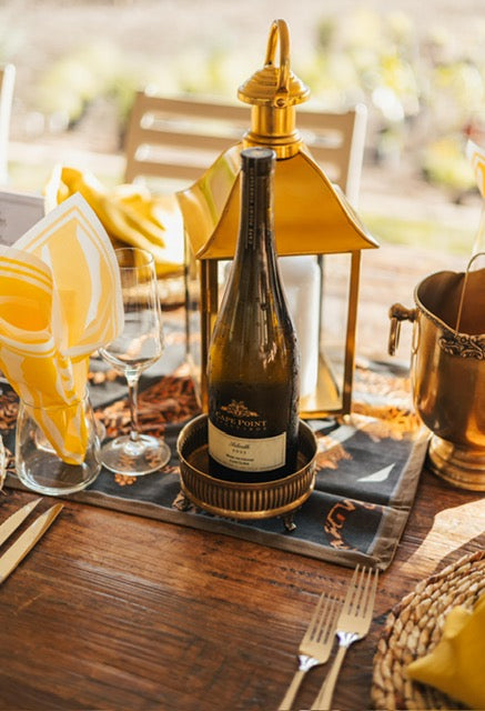 COASTER MYKONOS ANTIQUE BRASS (490362)