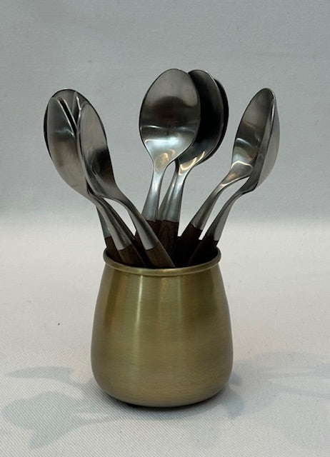 CUP ORBIT ANTIQUE BRASS MINI (S-5218C)