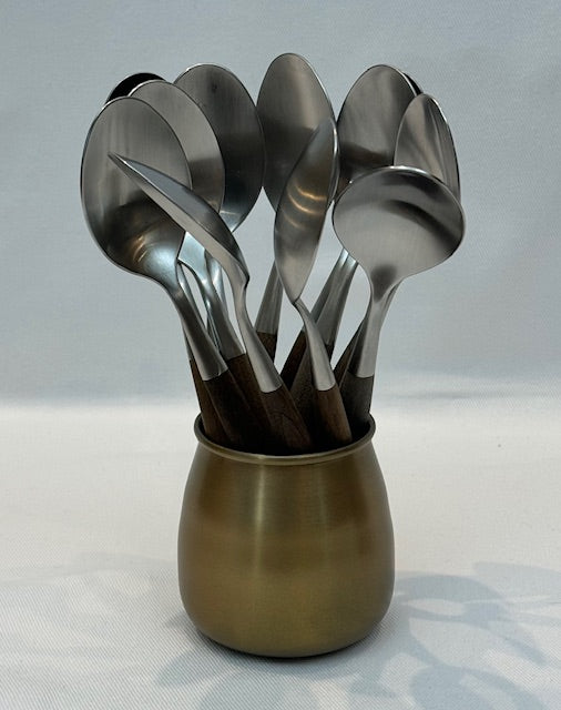 CUP ORBIT ANTIQUE BRASS SMALL (S-5218B)
