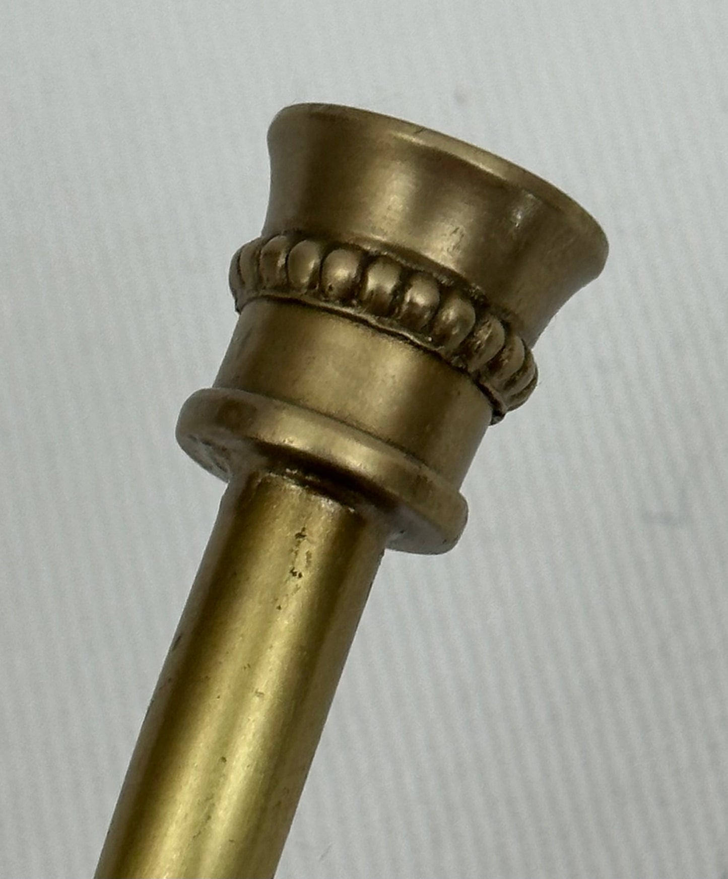 HOOK OVAL BEADED ANTIQUE BRASS NEW (24931)