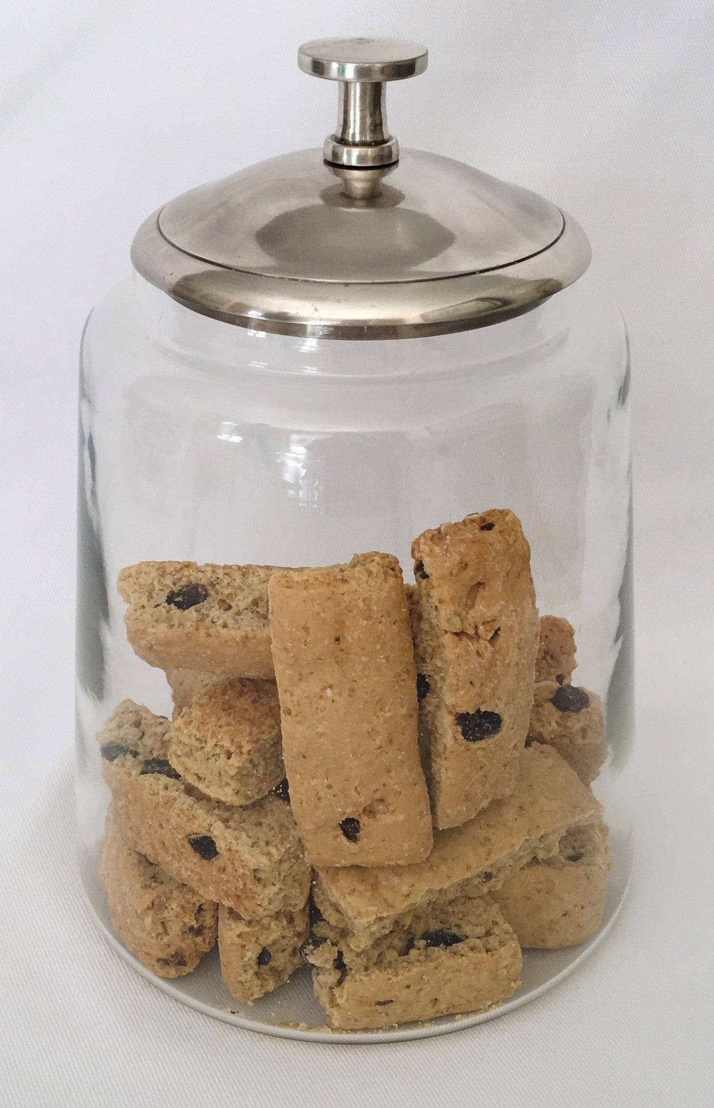 JAR GLASS BISCUITS (13089)