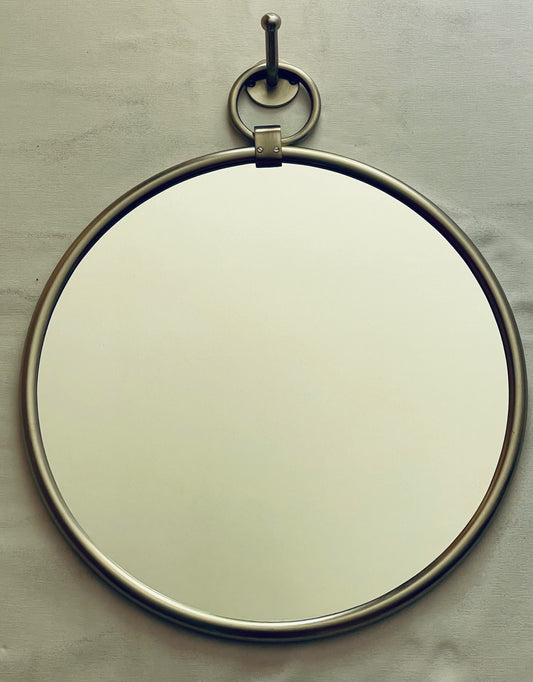 MIRROR ROUND CLASSIC W/HOOK NEW LARGE (71-994-56-PW)