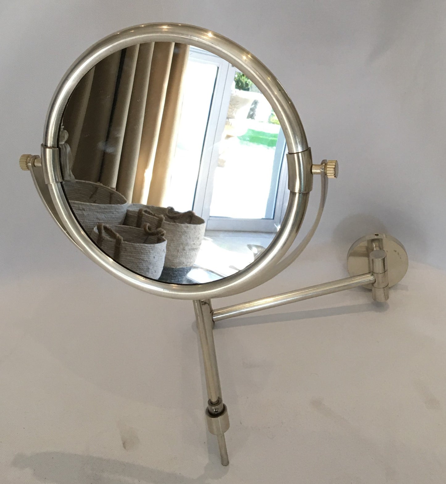 MIRROR BATHROOM + EXTENDIBLE ARM MAGNIFYING (6287/AS)