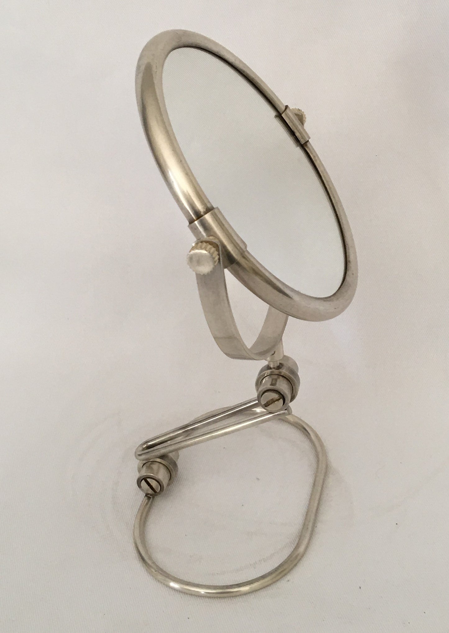 MIRROR TABLE ZIG ZAG MAGNIFYING (6499/AS)