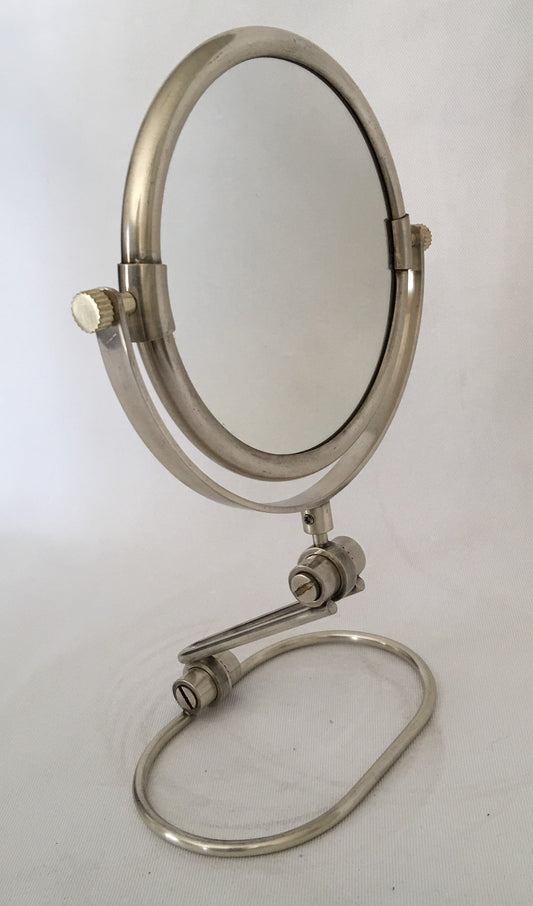 MIRROR TABLE ZIG ZAG MAGNIFYING (6499/AS)