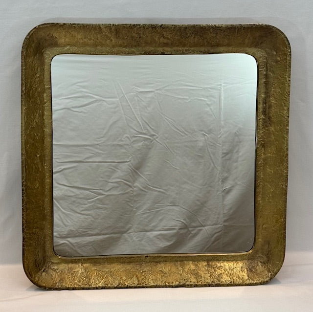 MIRROR TREASURE ANTIQUE BRASS (S4372)